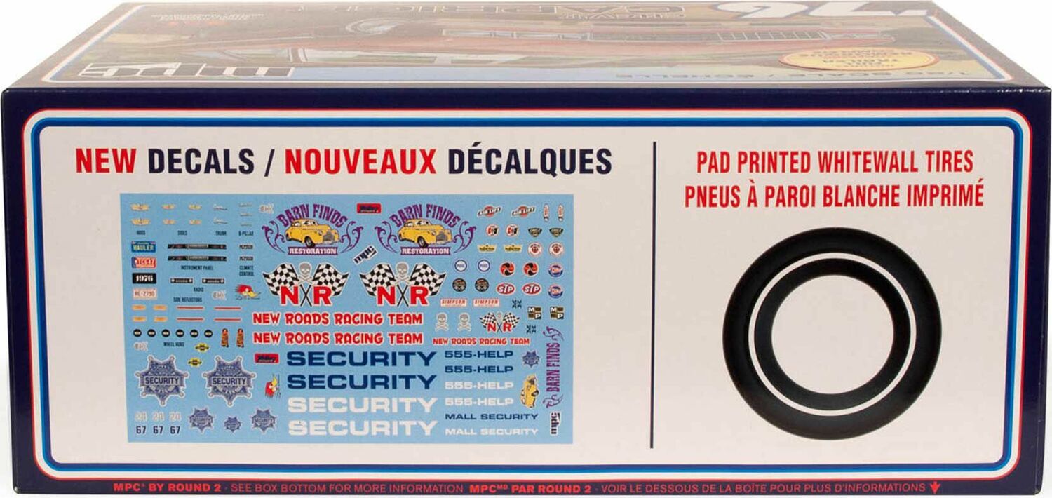 1/25 1976 Chevy Caprice w/Trailer 2T