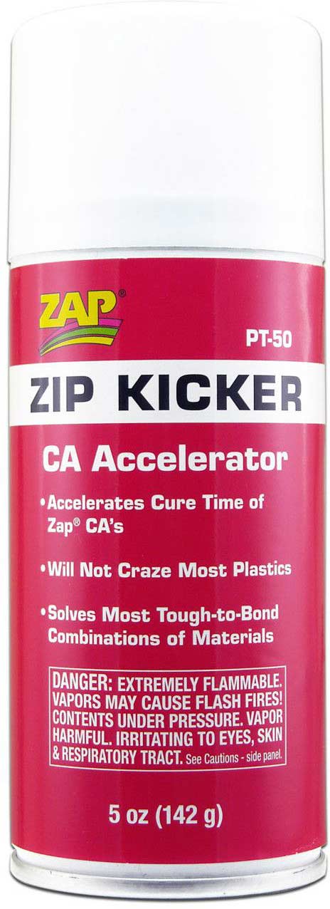 Zip-Kicker Aerosol CA Accelerator, 5 oz