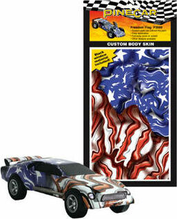 Body Skin Custom Transfer, Freedom Flag