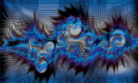 Body Skin Custom Transfer, Psychedelic