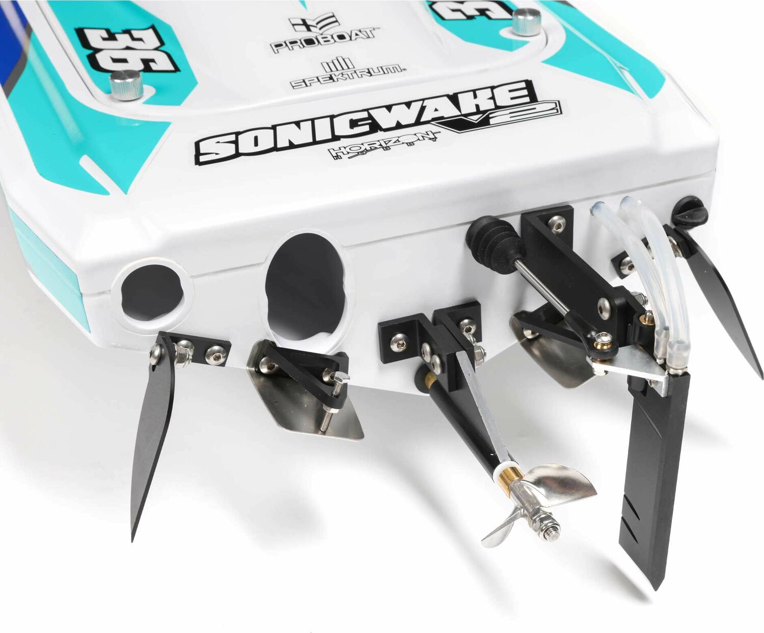 Sonicwake V2 36" Self-Righting Brushless Deep-V RTR, White