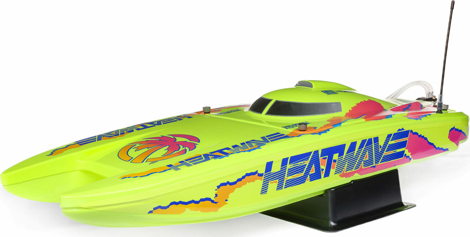 Blackjack 24" V2 Catamaran RC Boat Brushless: RTR, Heat Wave Visual