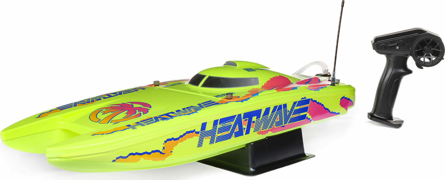 Blackjack 24" V2 Catamaran RC Boat Brushless: RTR, Heat Wave Visual
