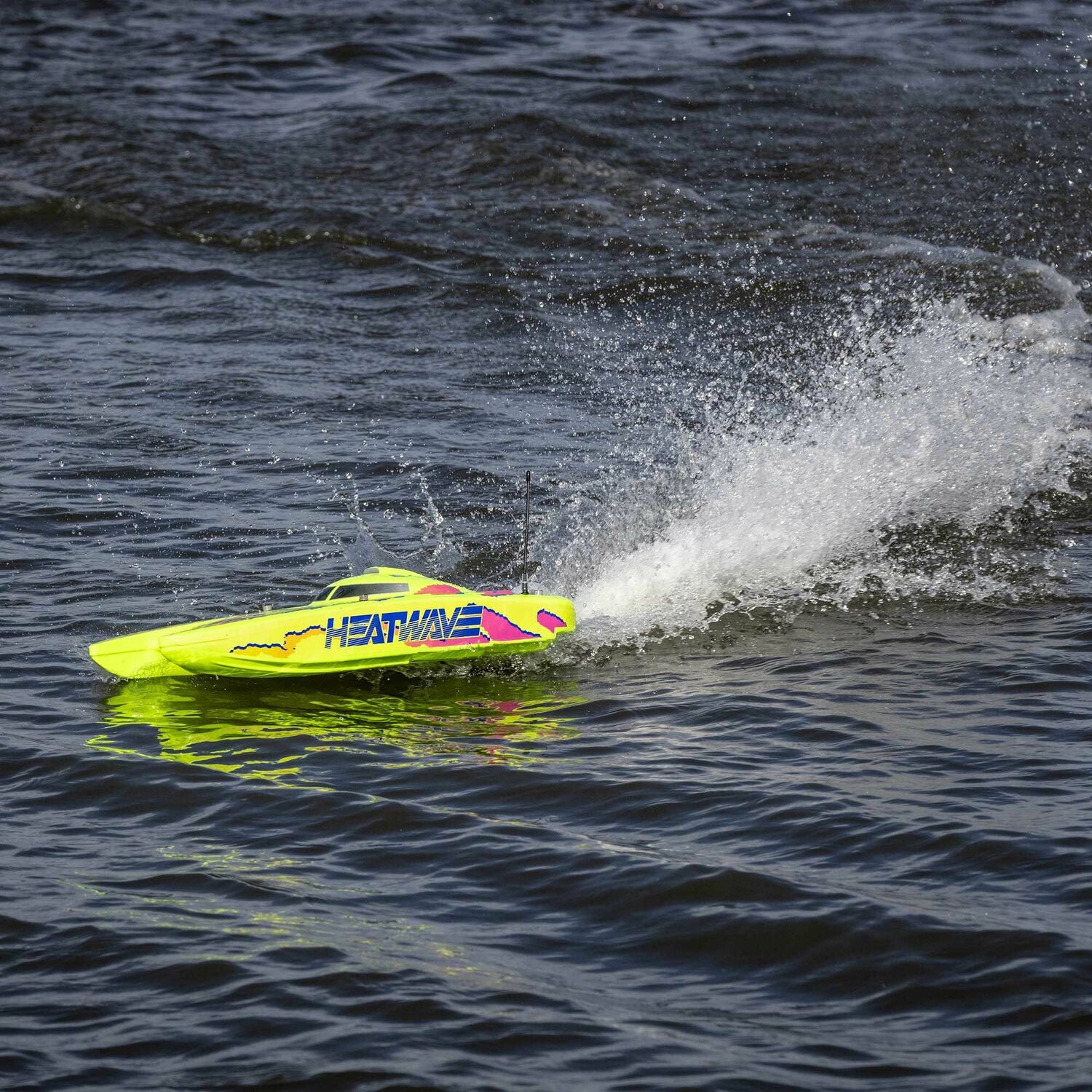 Blackjack 24" V2 Catamaran RC Boat Brushless: RTR, Heat Wave Visual