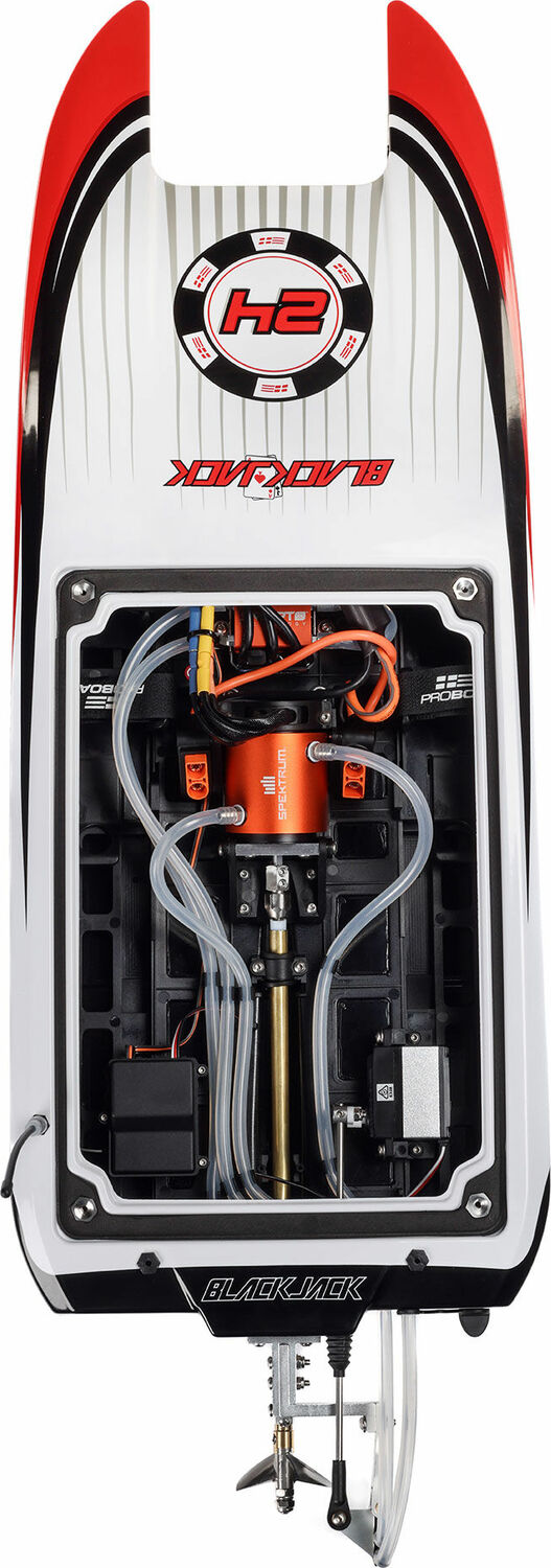 Blackjack 24" V2 RC Catamaran Boat Brushless: RTR, Vegas Offshore