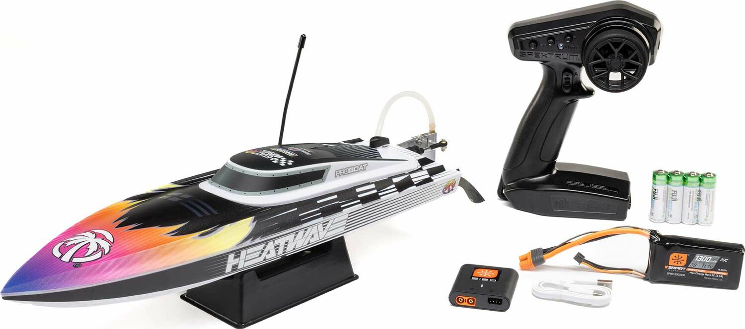 Recoil 2 18" Self-Righting Brushless Deep-V RTR, Heatwave