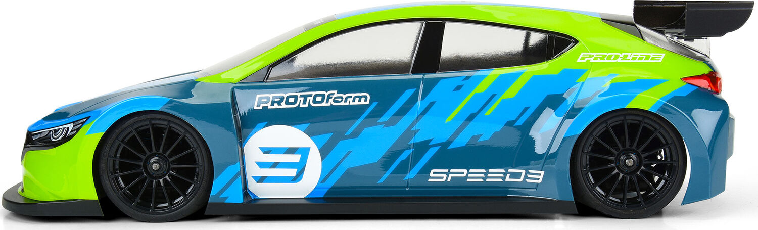 1/10 Speed3 Clear Body: 190mm FWD TC