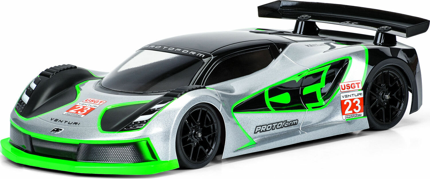 1/10 Venturi GT Clear Body: 190mm Touring Car