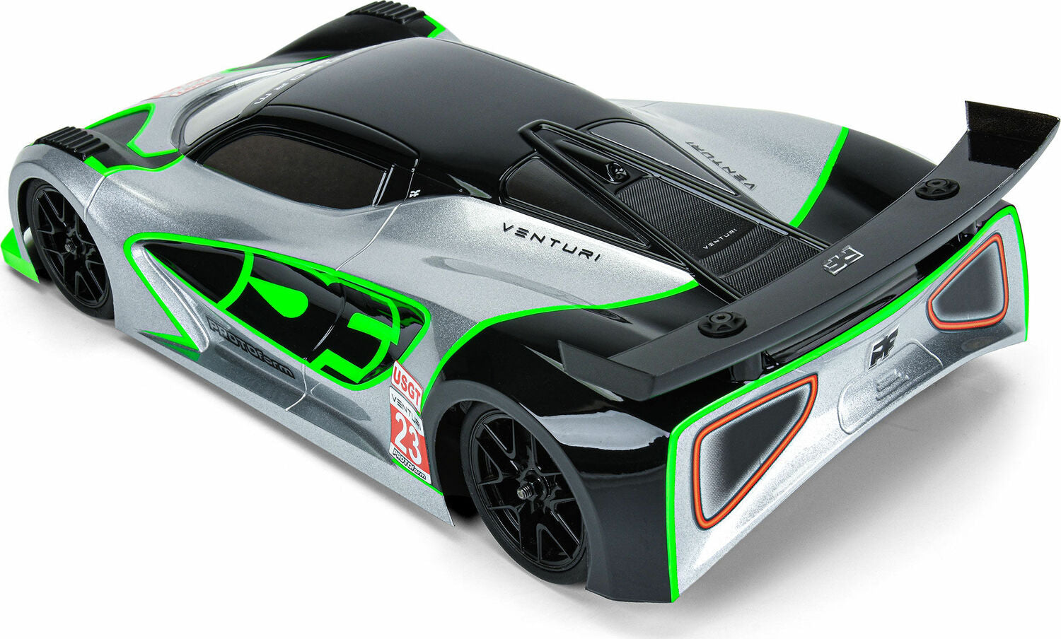 1/10 Venturi GT Clear Body: 190mm Touring Car