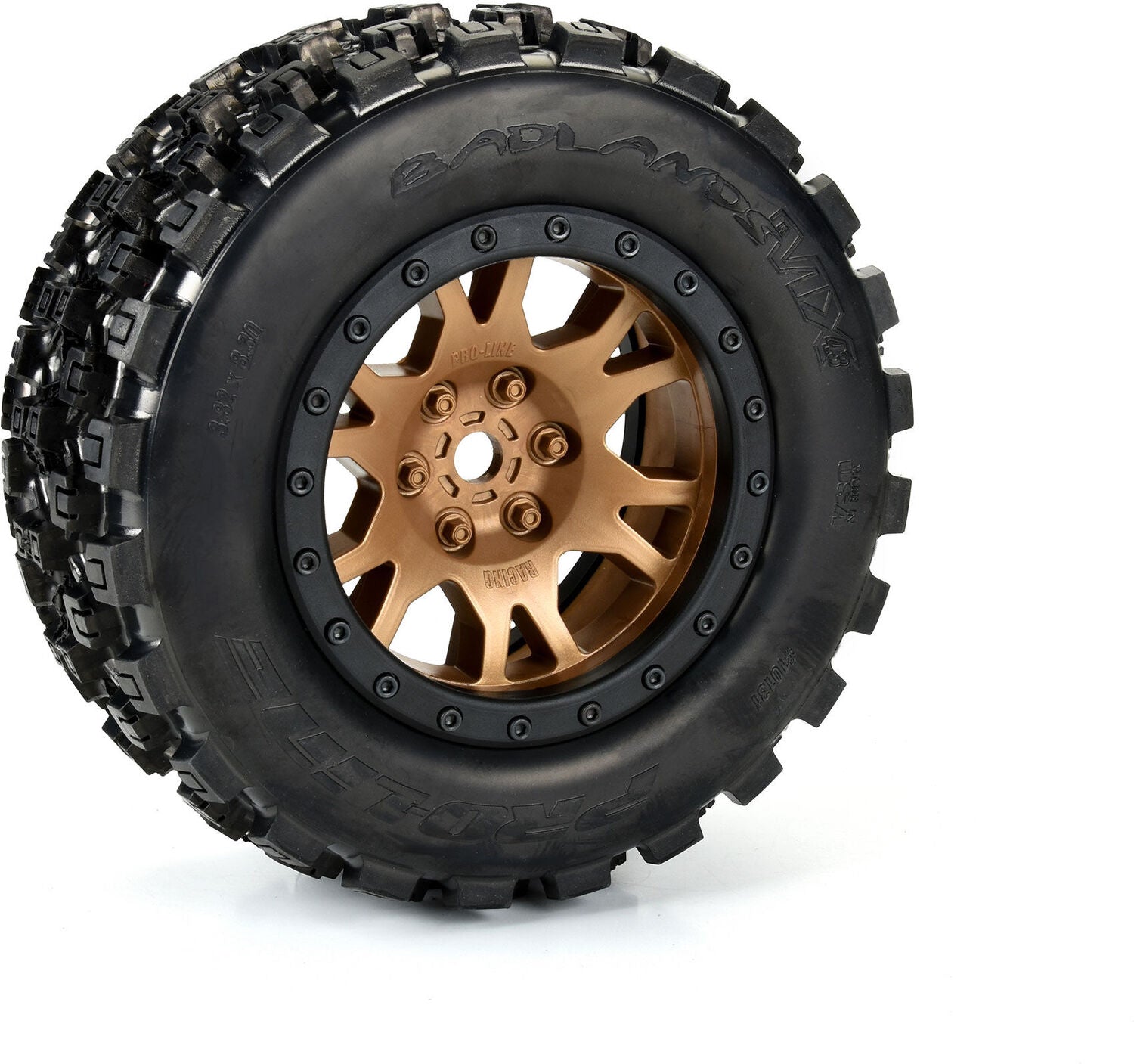 Limited Edition Badlands MX43 Pro-Loc F/R Mounted 24mm Bronze/Black Impulse (2): X-MAXX