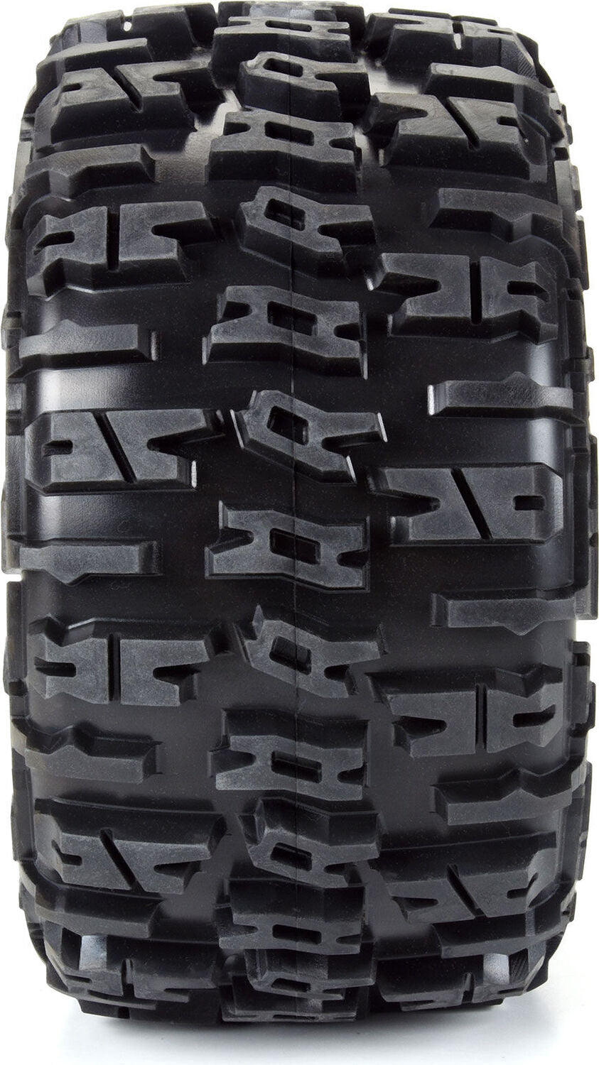 Limited Edition Trencher Pro-Loc F/R Mounted 24mm Gray/Black Impulse (2): X-MAXX