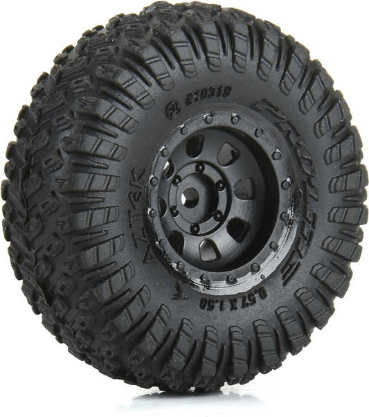 1/30 Aztek Front/Rear Mounted Black Clobber (4) for Axial SCX30
