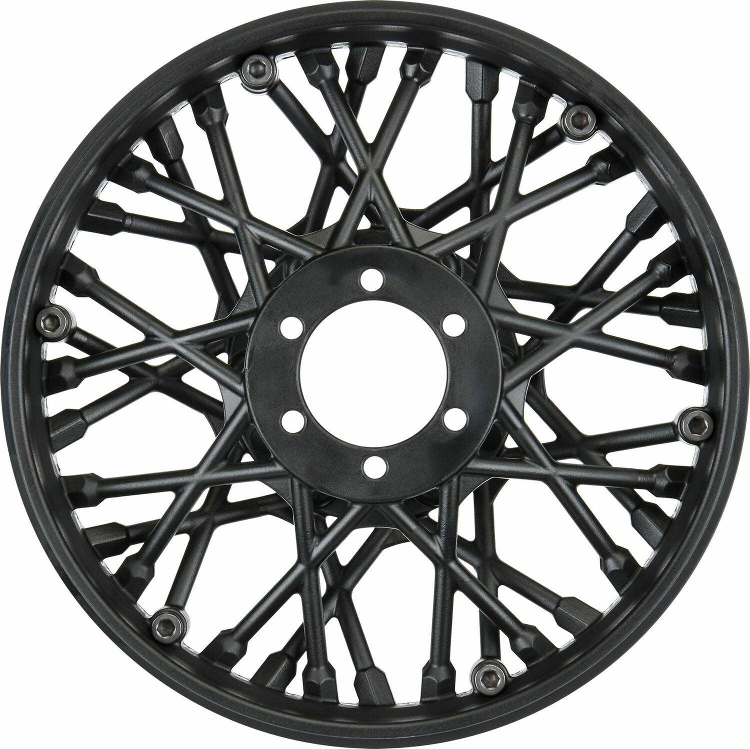 1/4 Supermoto Front Wheel Black: Promoto-MX