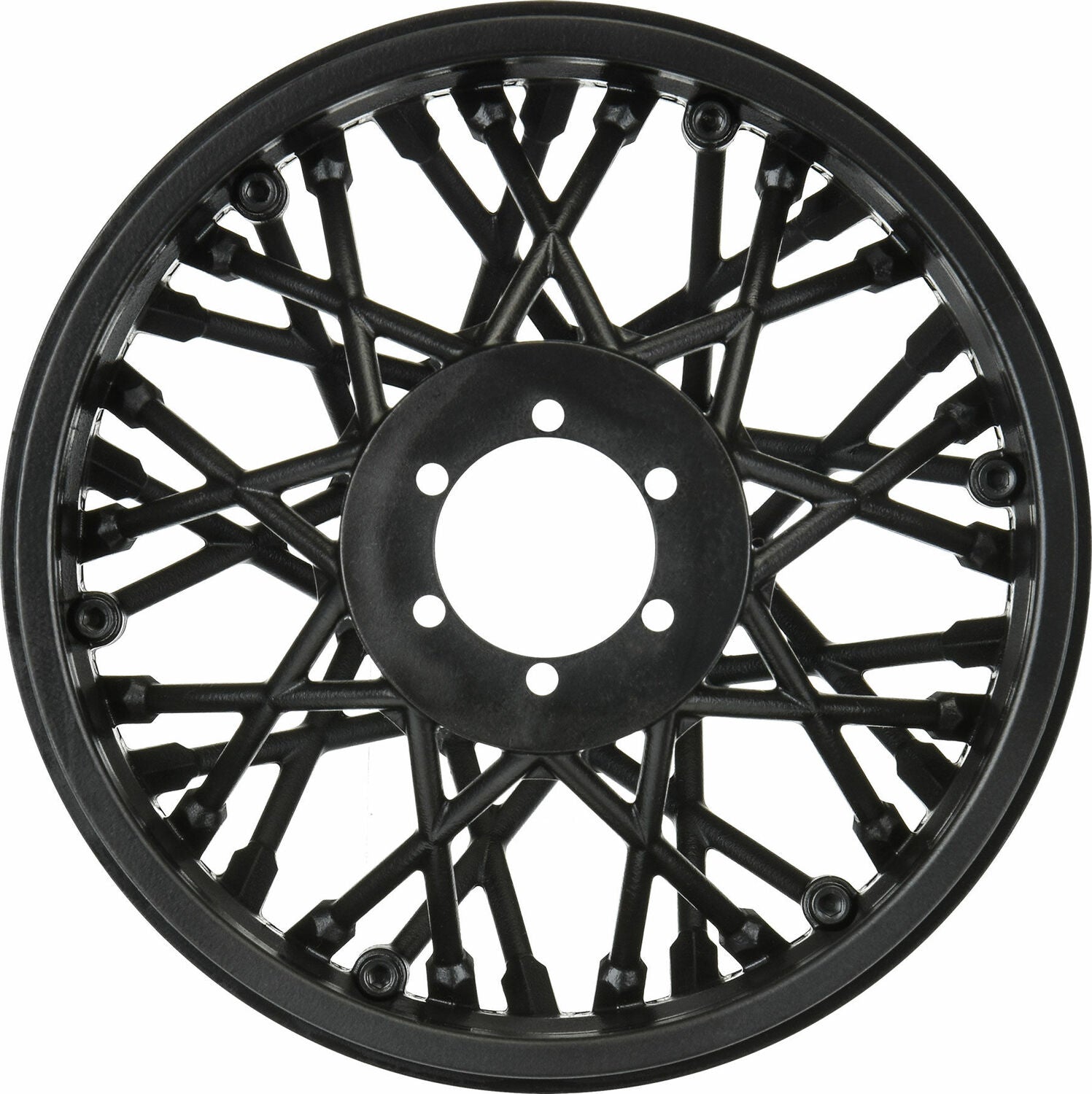 1/4 Supermoto Rear Wheel Black: Promoto-MX