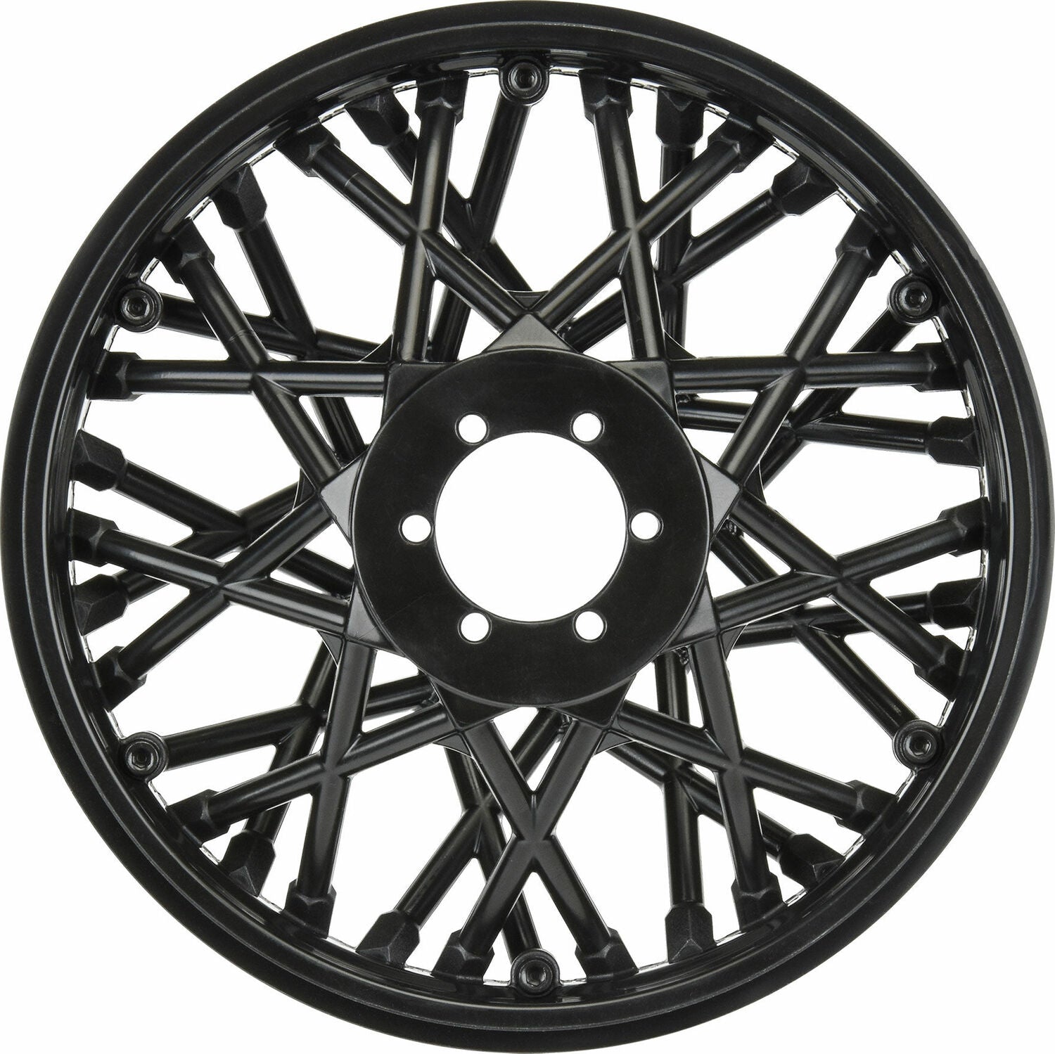 1/4 Bullyspoke V2 Bead Rear Wheel Black: Promoto-MX