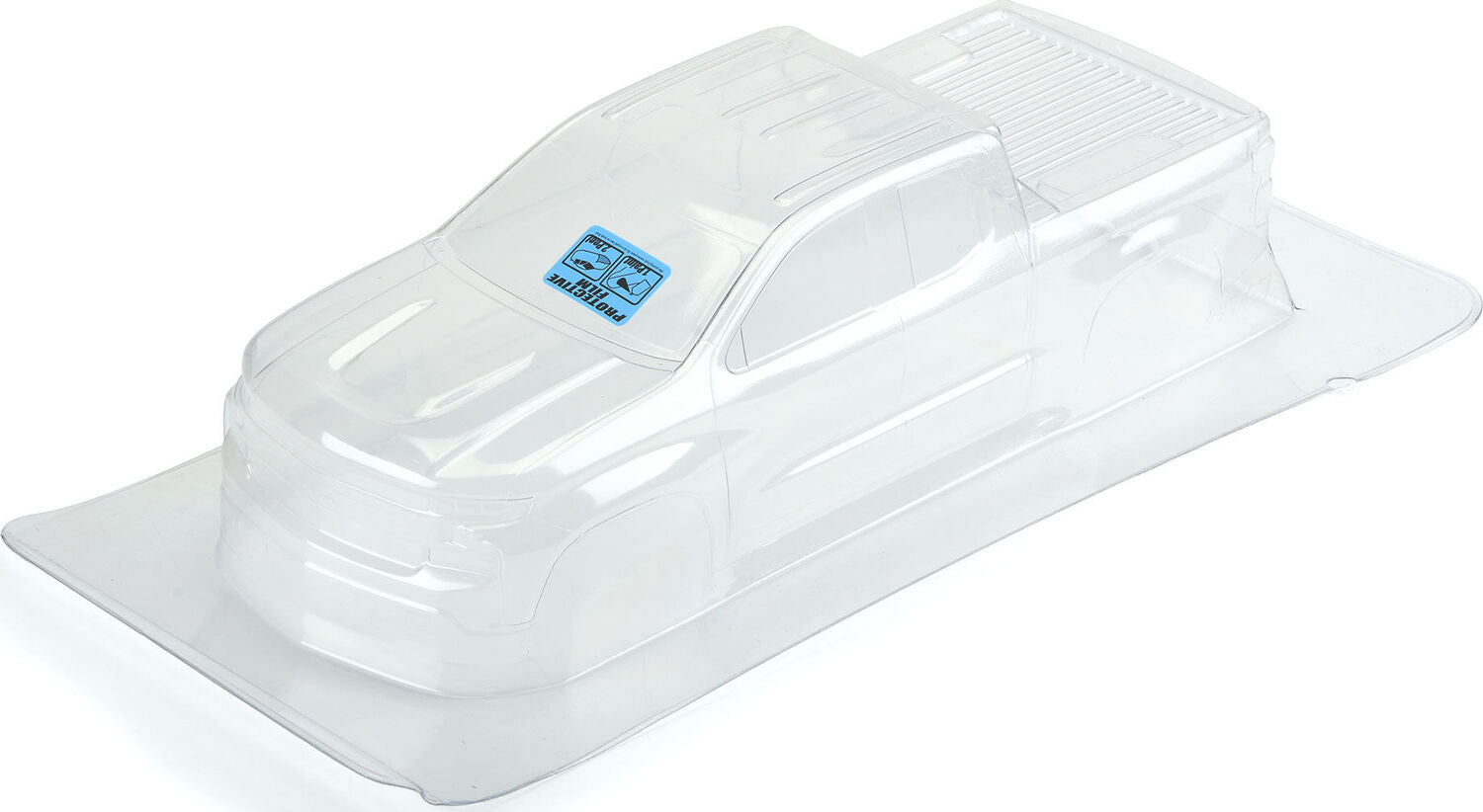 1/10 2019 Chevy Silverado Z71 Trail Boss Clear Body: Stampede 4x4