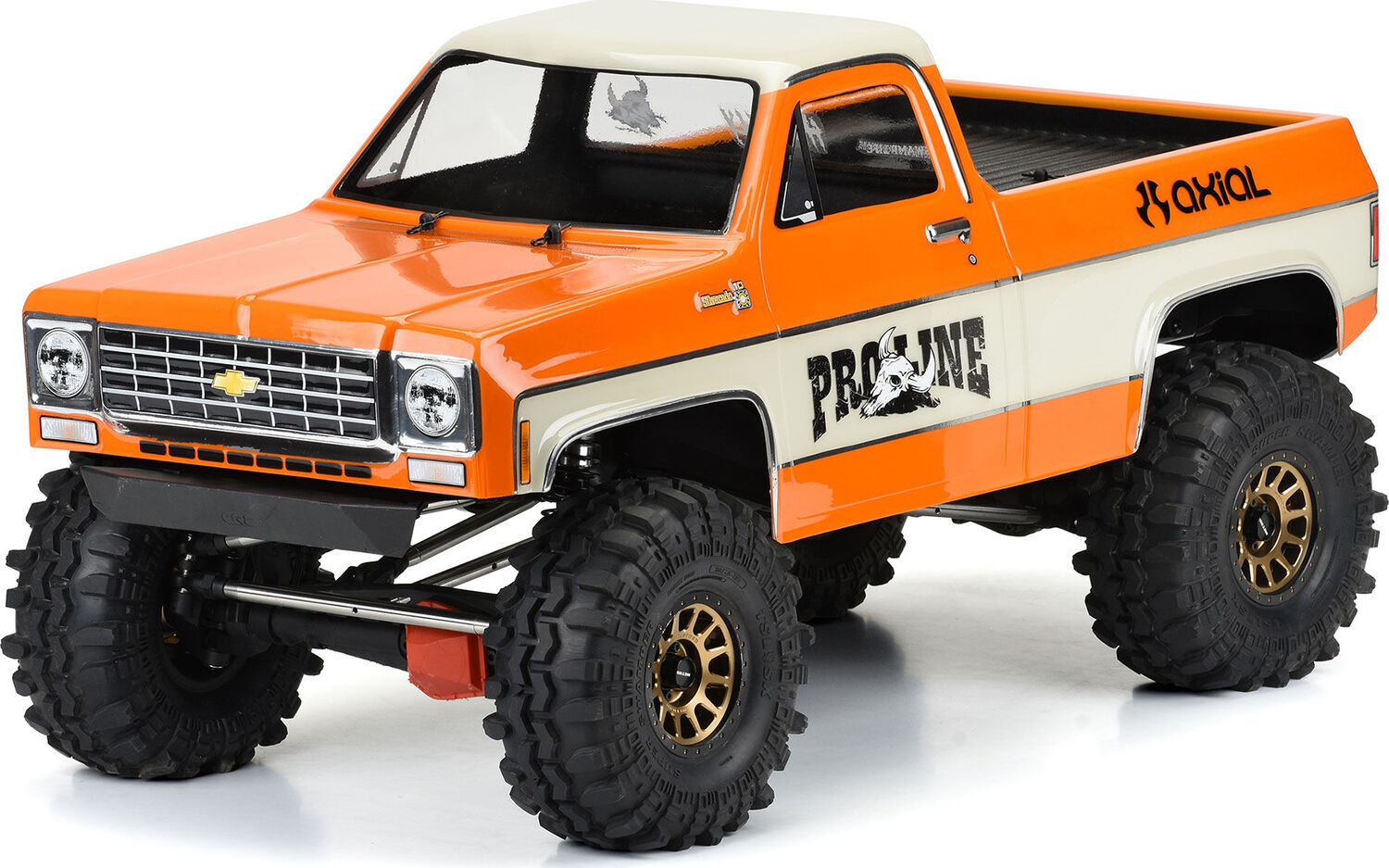 1/6 1978 Chevy K-10 Clear Body: SCX6