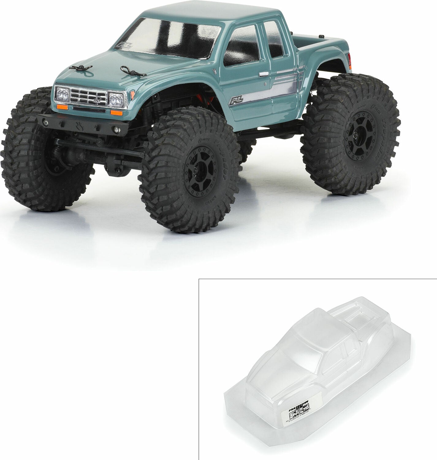 1/24 Coyote High Performance Clear Body: SCX24