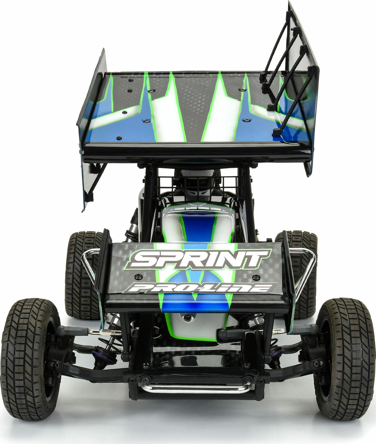 1/10 Light Weight Clear Wing Set: Losi 22S Sprint Car