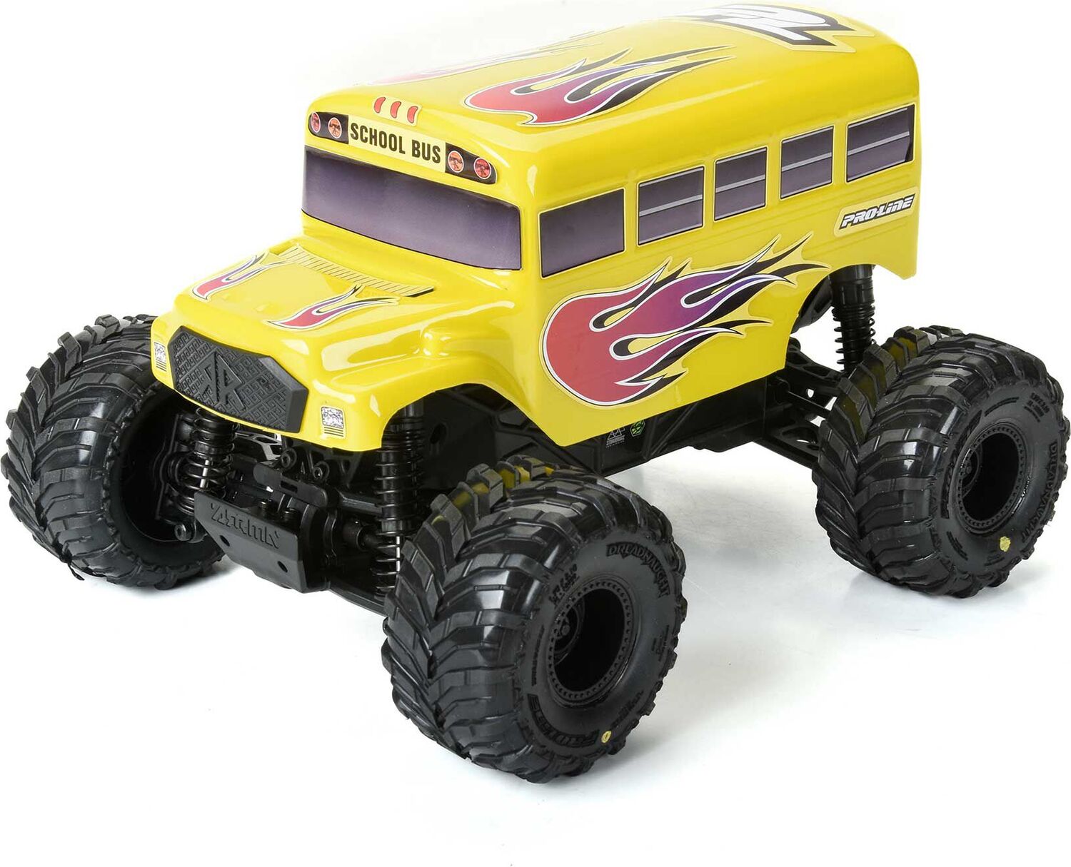 1/16 Pre-Cut/Pre-Painted (School Bus) Yellow Body for ARRMA GORGON GROM