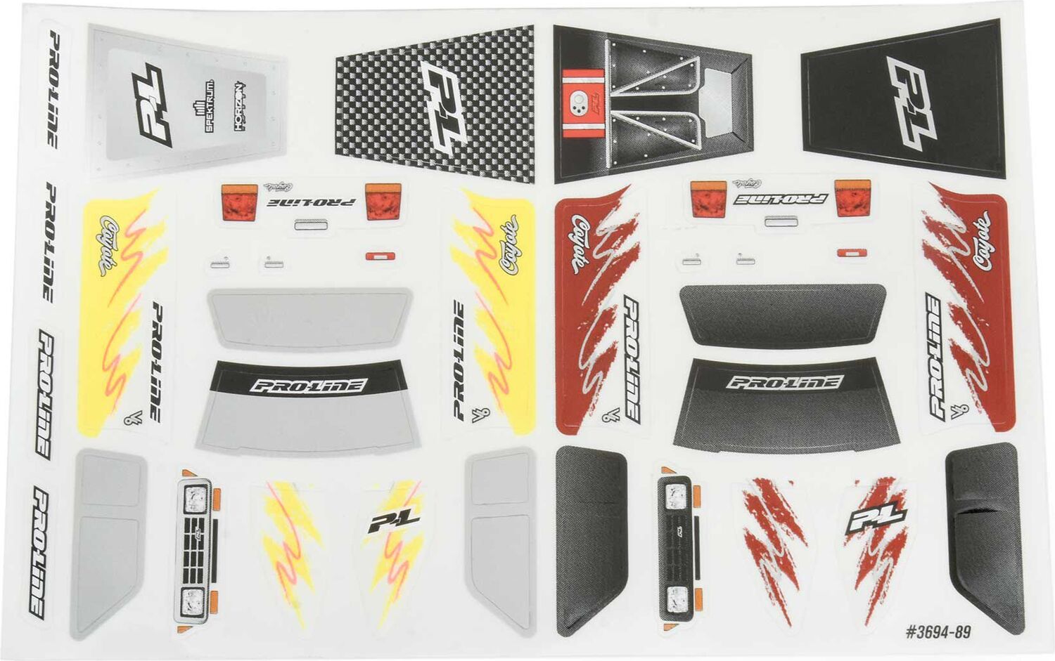 1/30 Pre-Cut Coyote High Performance Red Body for Axial SCX30