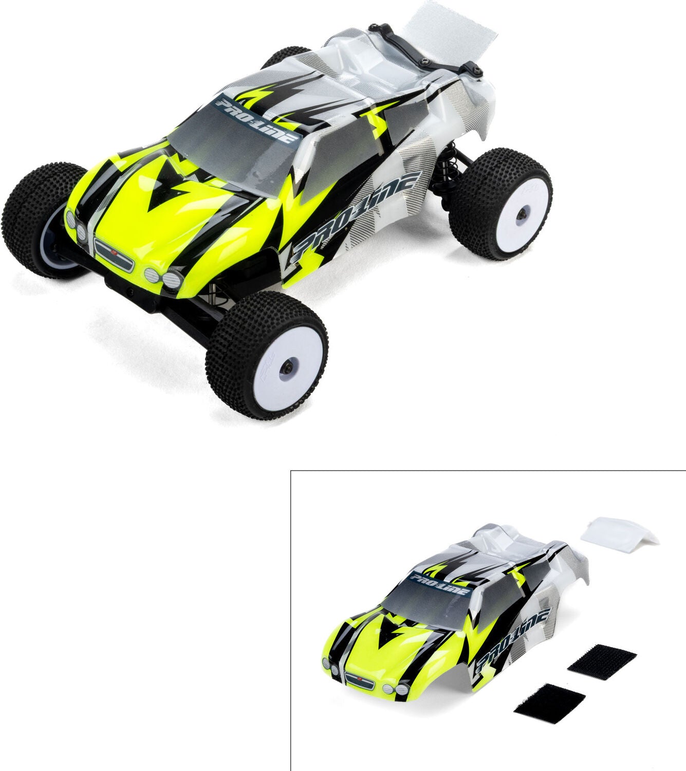 Limited Edition Pre-Cut/Pre-Painted Crowd Pleazer Electrified Body: Losi Micro-T