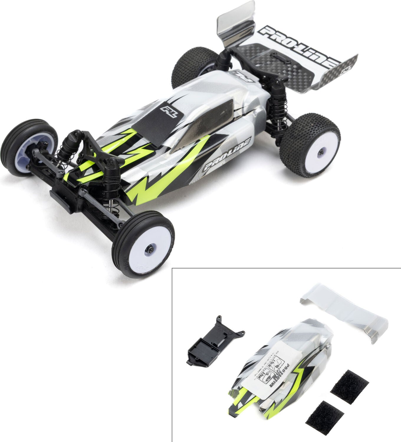 Limited Edition Pre-Cut/Pre-Painted Crowd Pleazer Electrified Body with ESC Relocator: Losi Micro-B