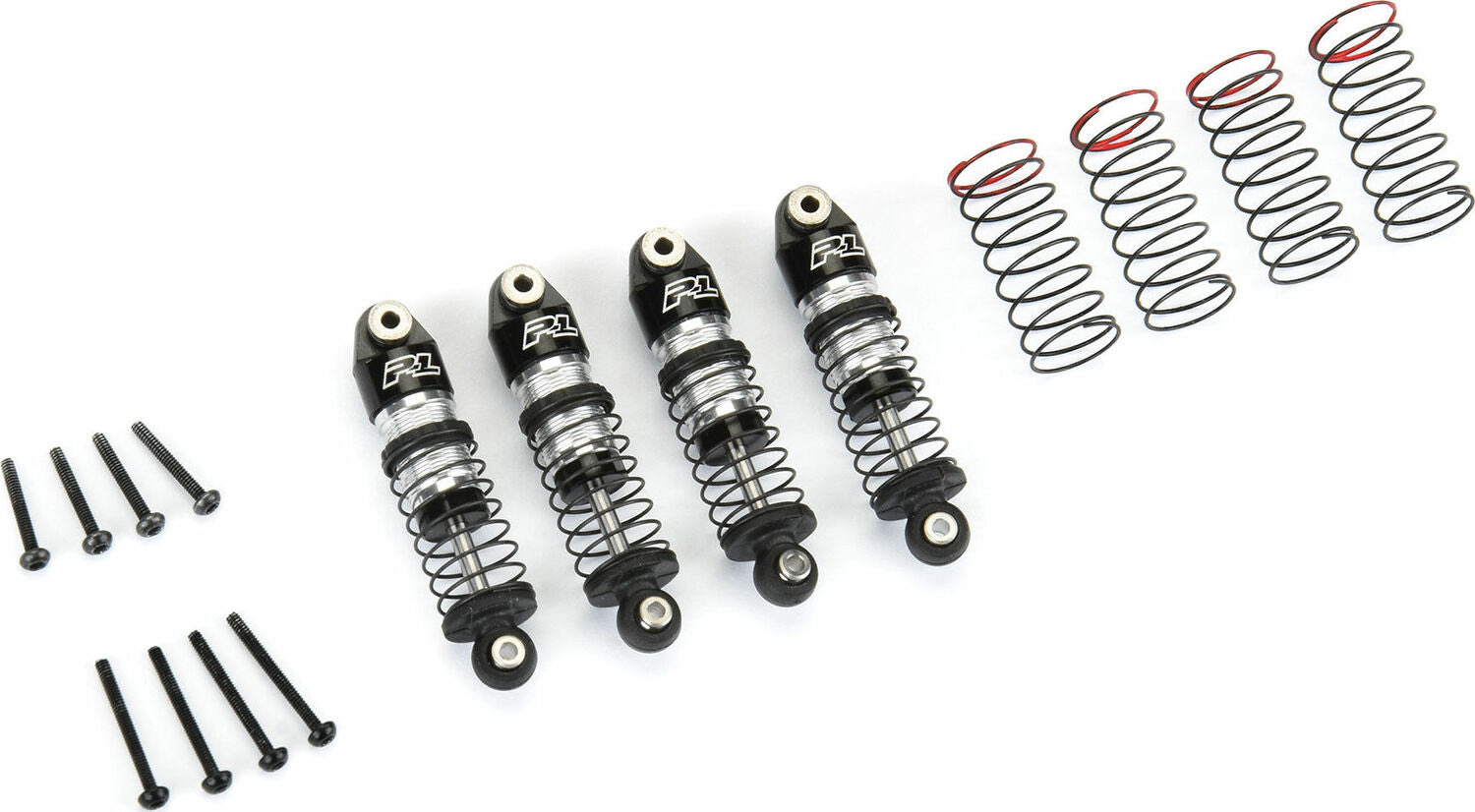 1/24 Big Bore Scaler Shocks (4): SCX24