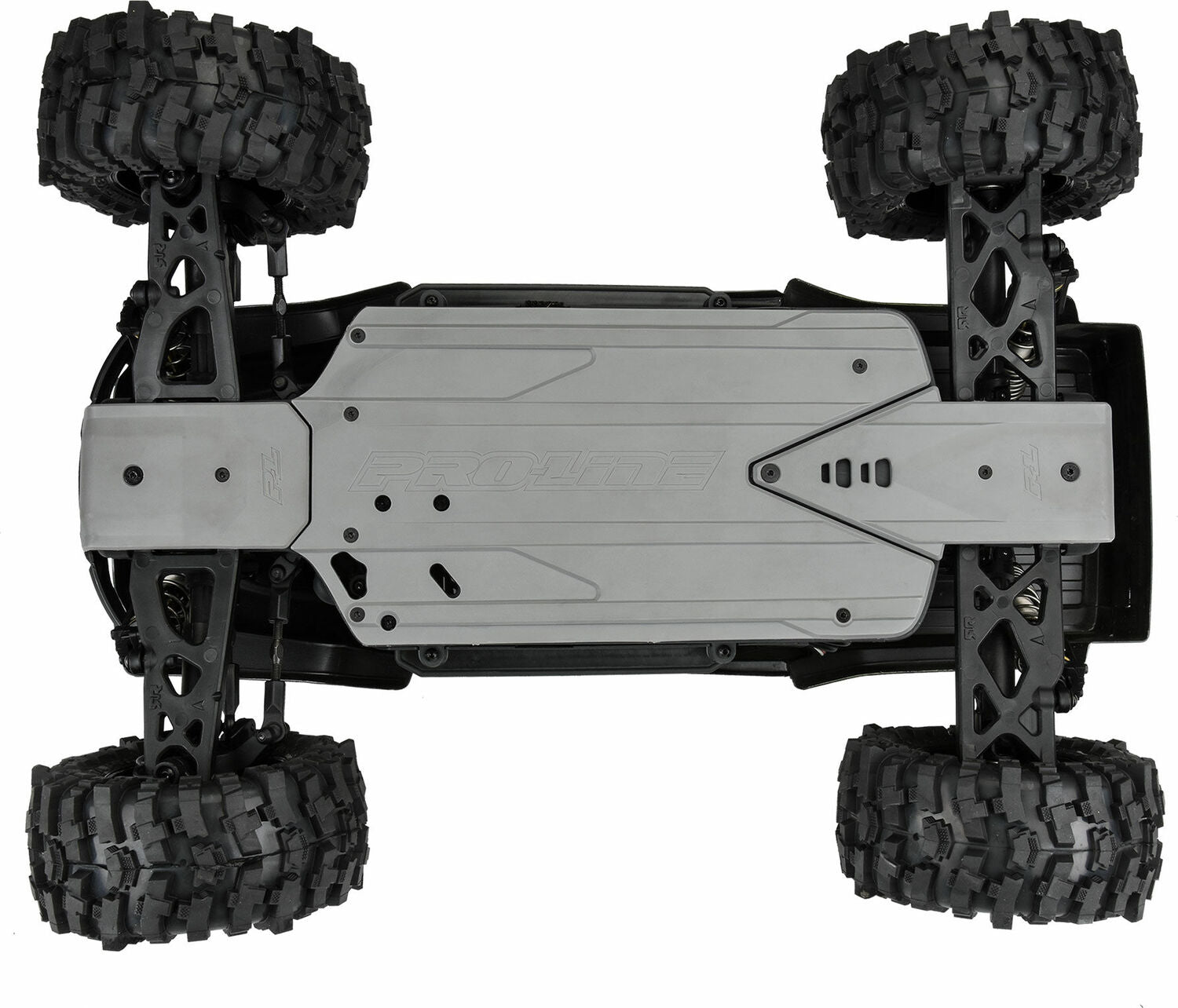 Bash Armor Chassis Protector (Stone Gray) for ARRMA 3S Long WB