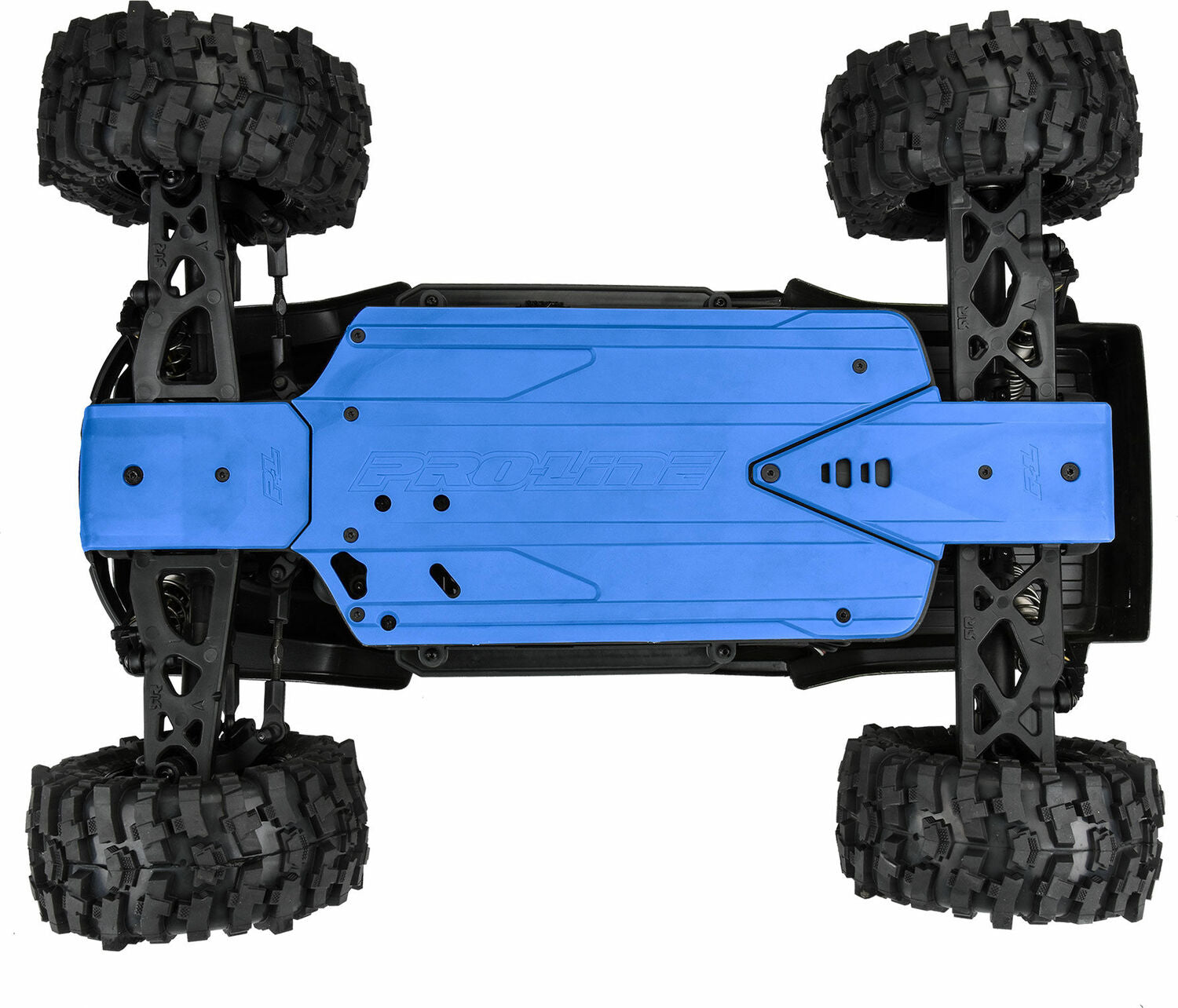 Bash Armor Chassis Protector (Blue) for ARRMA 3S Long WB