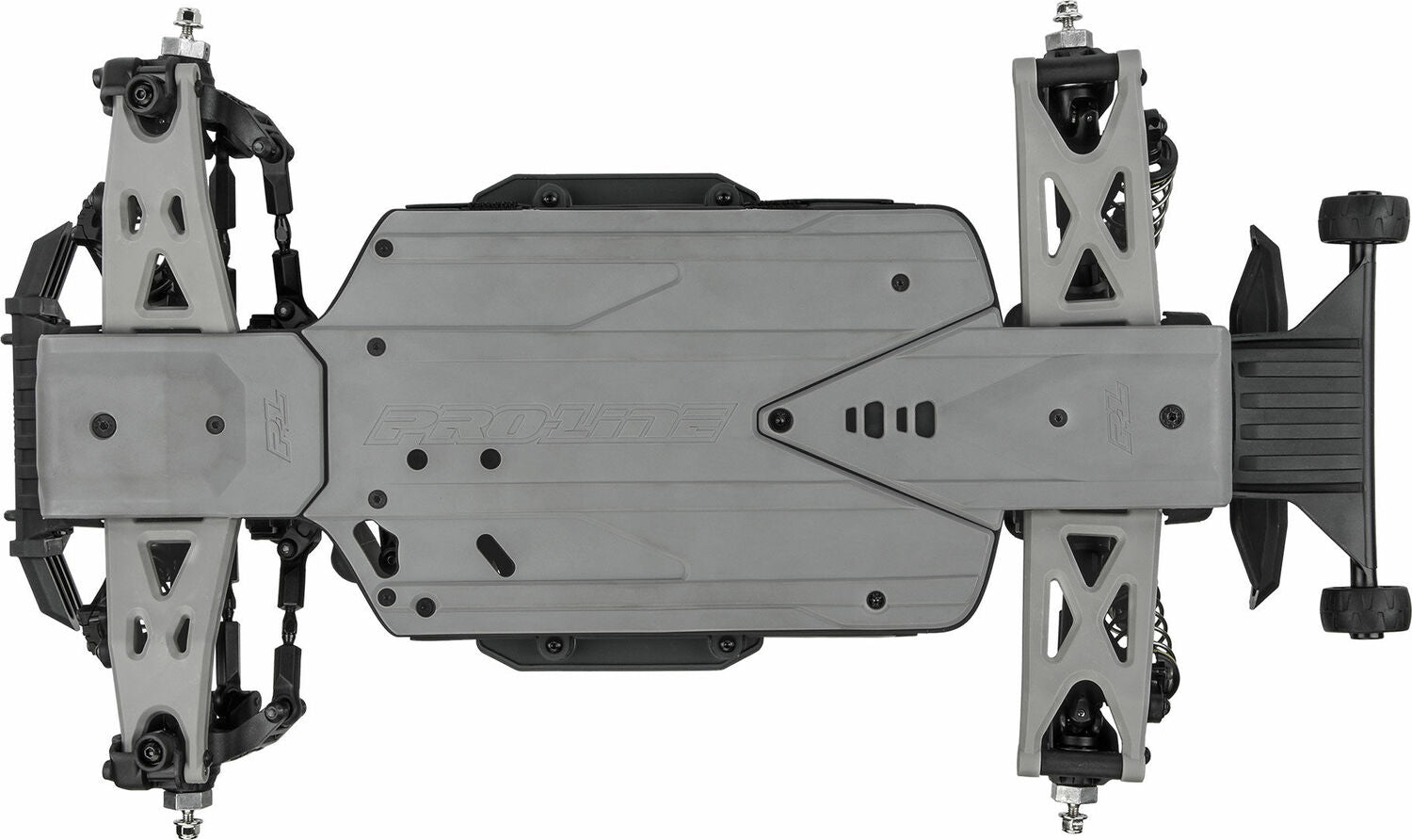Bash Armor Rear Suspension Arms (Stone Gray) for ARRMA 3S Vehicles