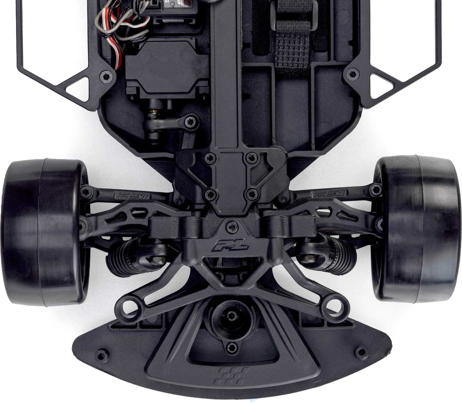 Fuel Cell and Splitter/Diffuser Delete Kit: Losi NASCAR