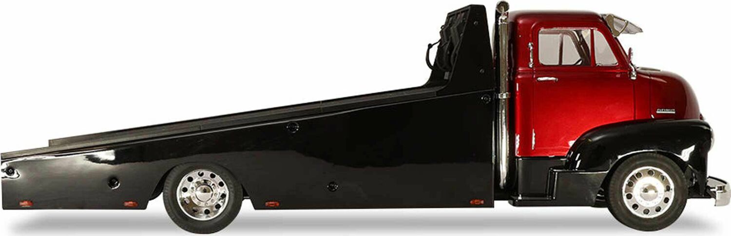 1/10 Custom 1953 Chevrolet Cab Over Engine Hauler RTR, Candy Red