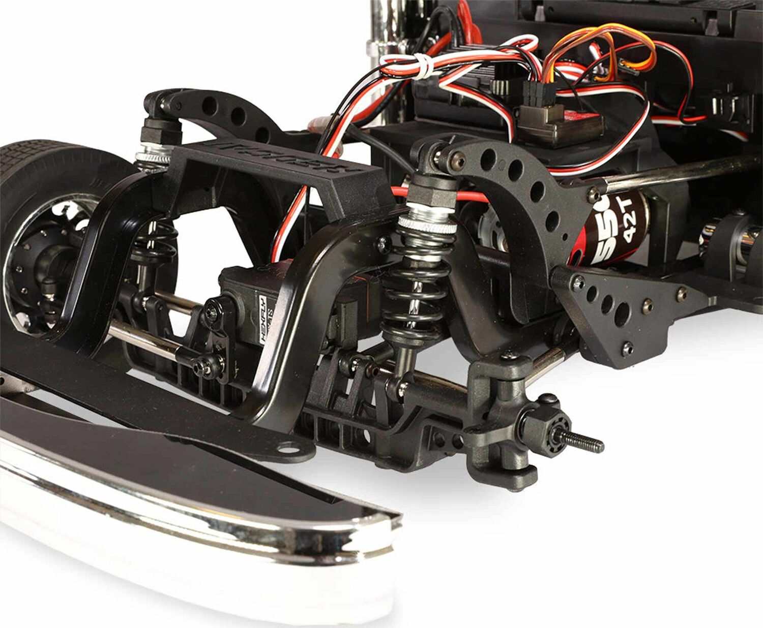 1/10 Custom 1953 Chevrolet Cab Over Engine Hauler RTR, Candy Red