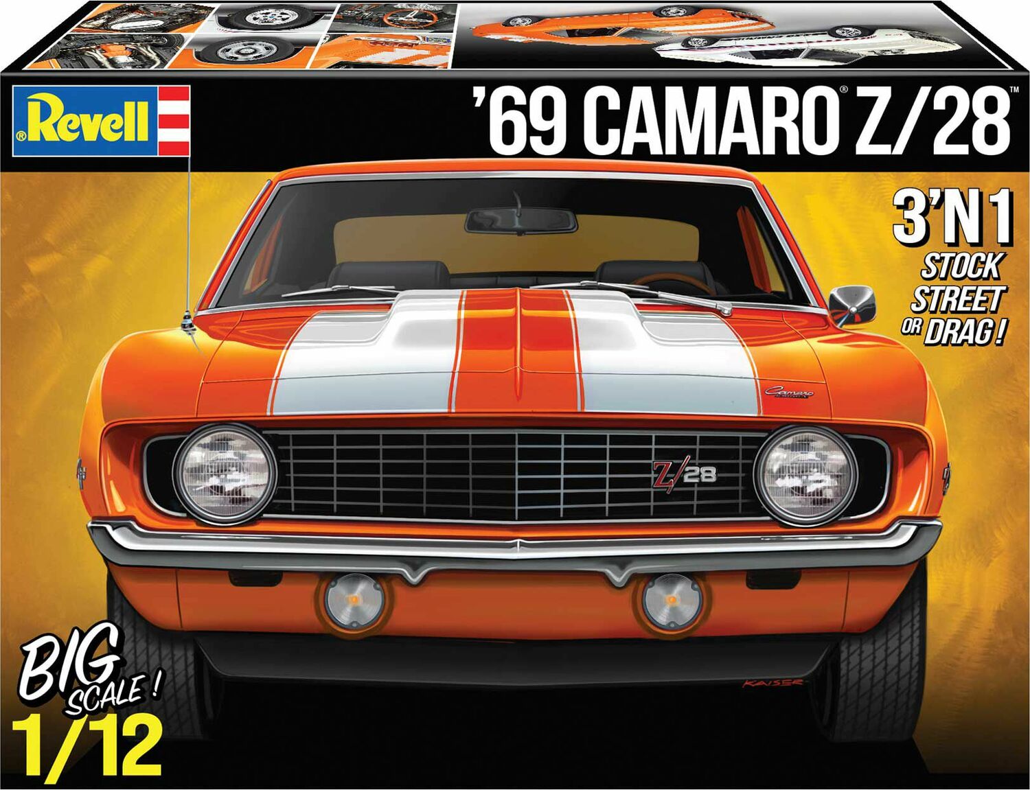 1/12 1969 Chevy Camaro 3N1