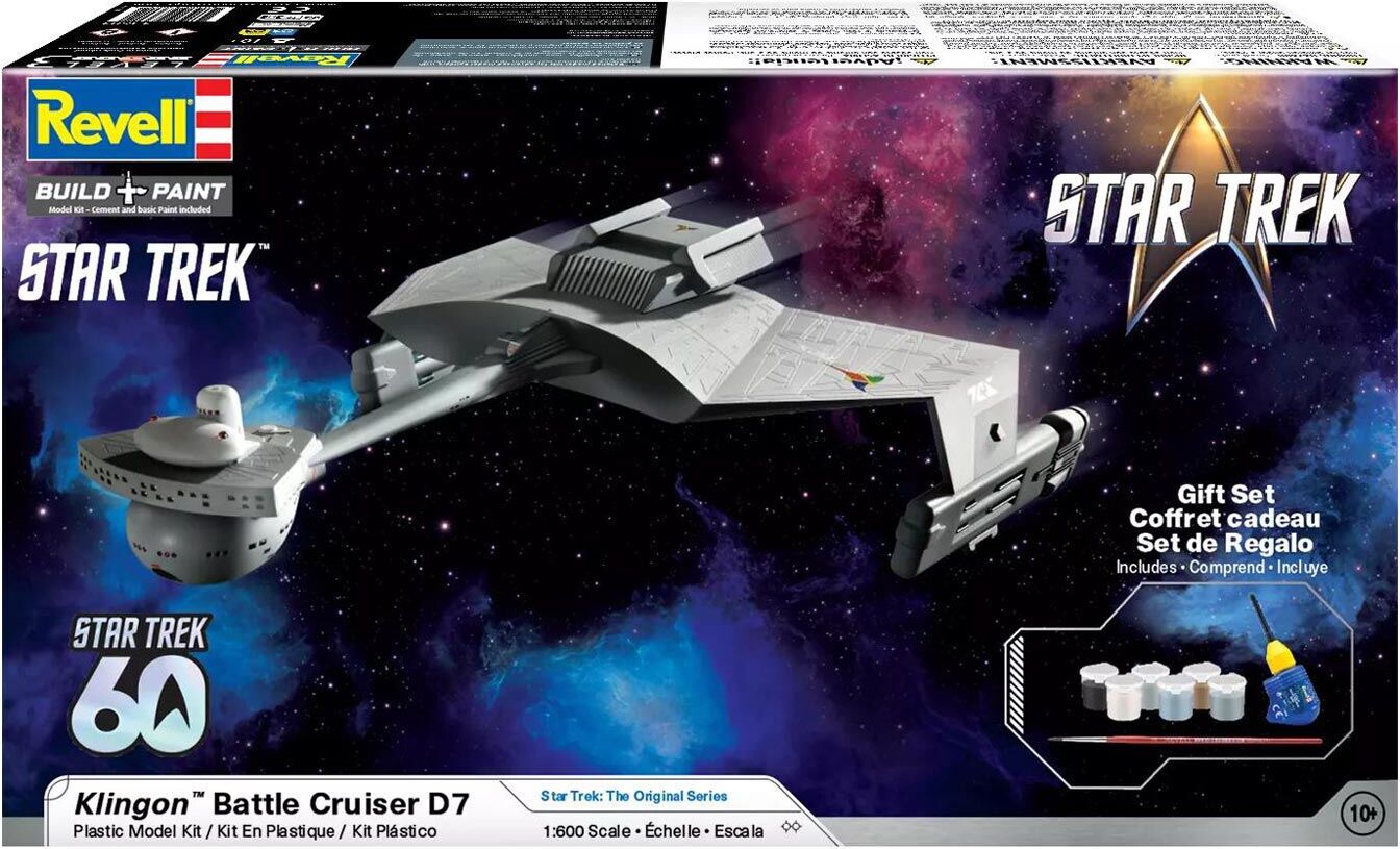 1/600 Star Trek Klingon Battle Cruiser D7 Model Kit