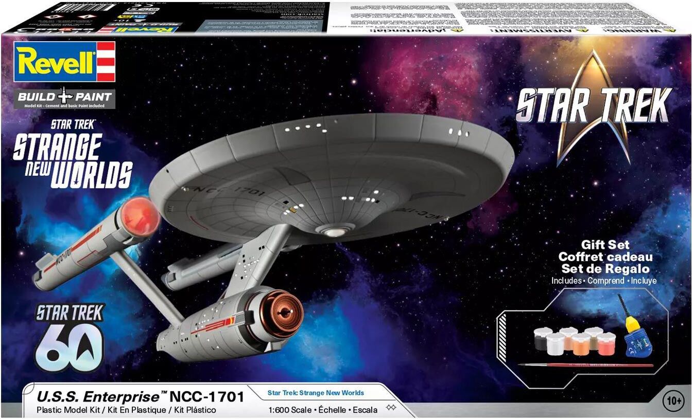 1/600 Star Trek "Strange New Worlds" U.S.S. Enterprise NCC-1701 Model Kit