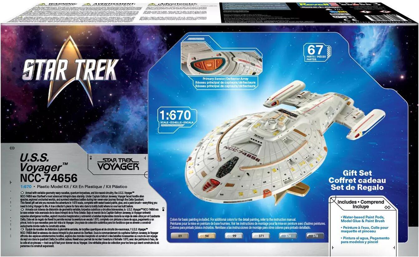 1/670 Star Trek U.S.S. Voyager NCC-74656 Model Kit