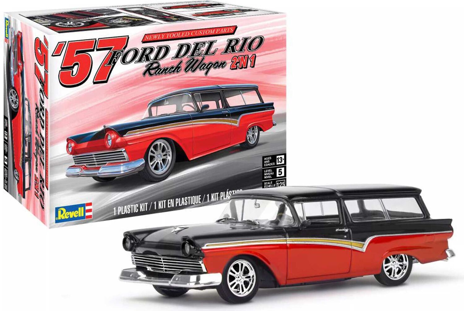 1/25 57 Ford Del Rio Ranch Wagon 2N1