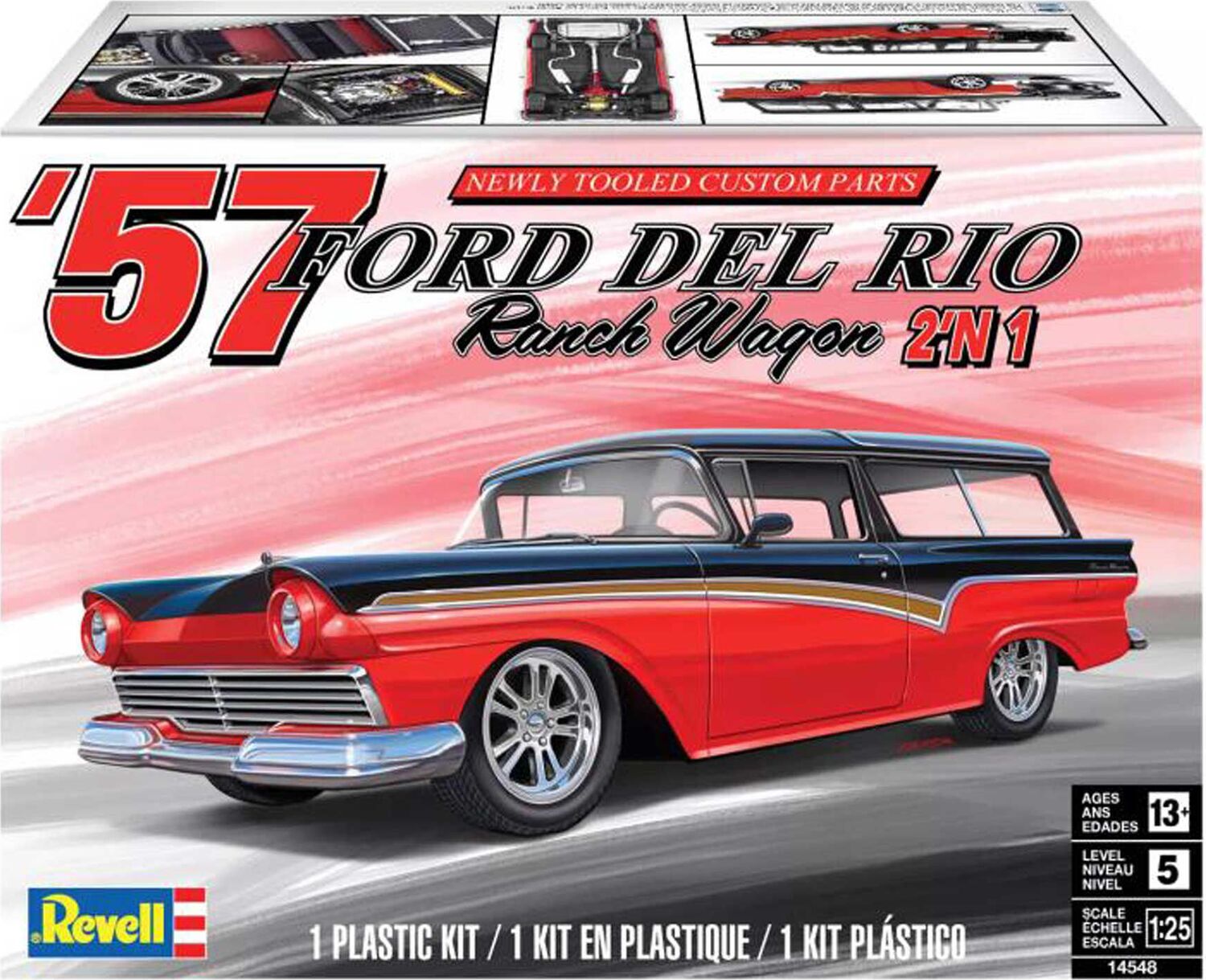 1/25 57 Ford Del Rio Ranch Wagon 2N1