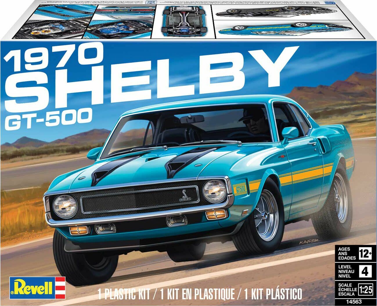 1/25 1970 Shelby GT 500