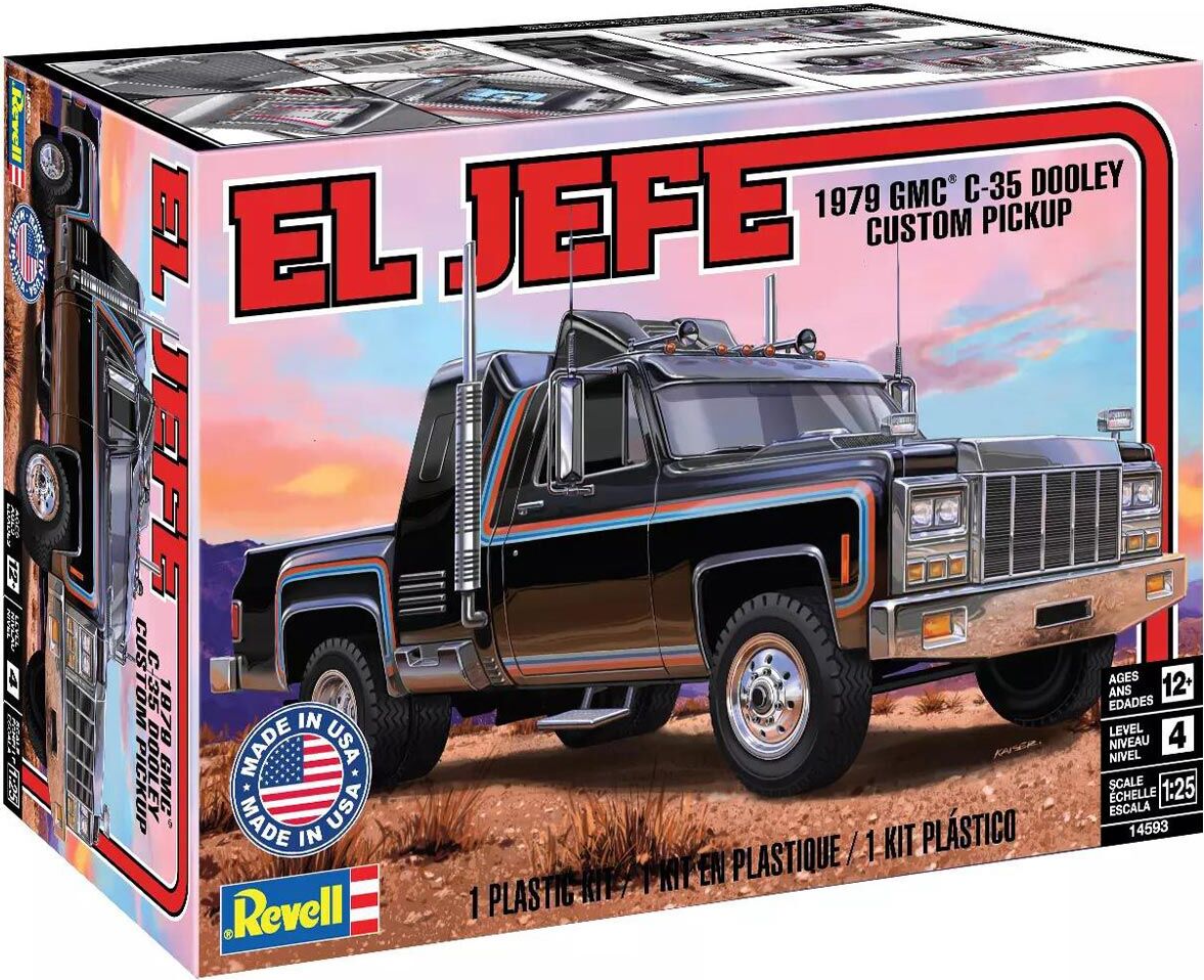 1/25 1979 GMC C-35 Dooley El Jefe Model Kit
