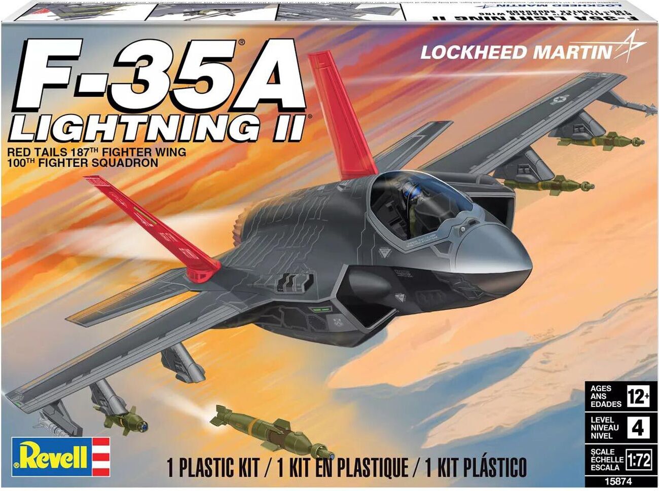 1/72 Lockheed Martin F-35A Lightning II Model Kit
