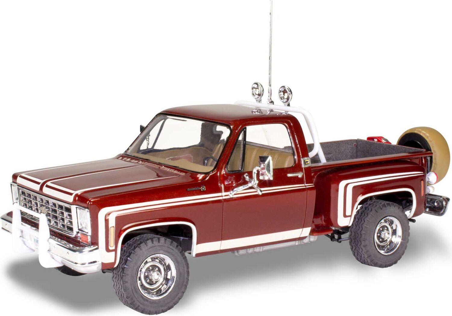 1/24 '76 Chevy Sport Stepside Pickup 4X4