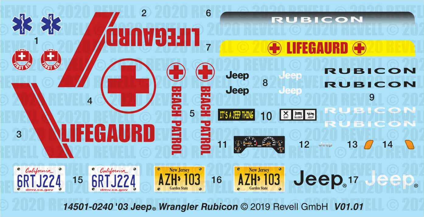 1/25 Jeep Wrangler Rubicon