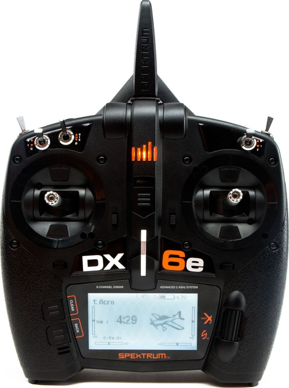 DX6e 6-Channel DSMX Transmitter Only