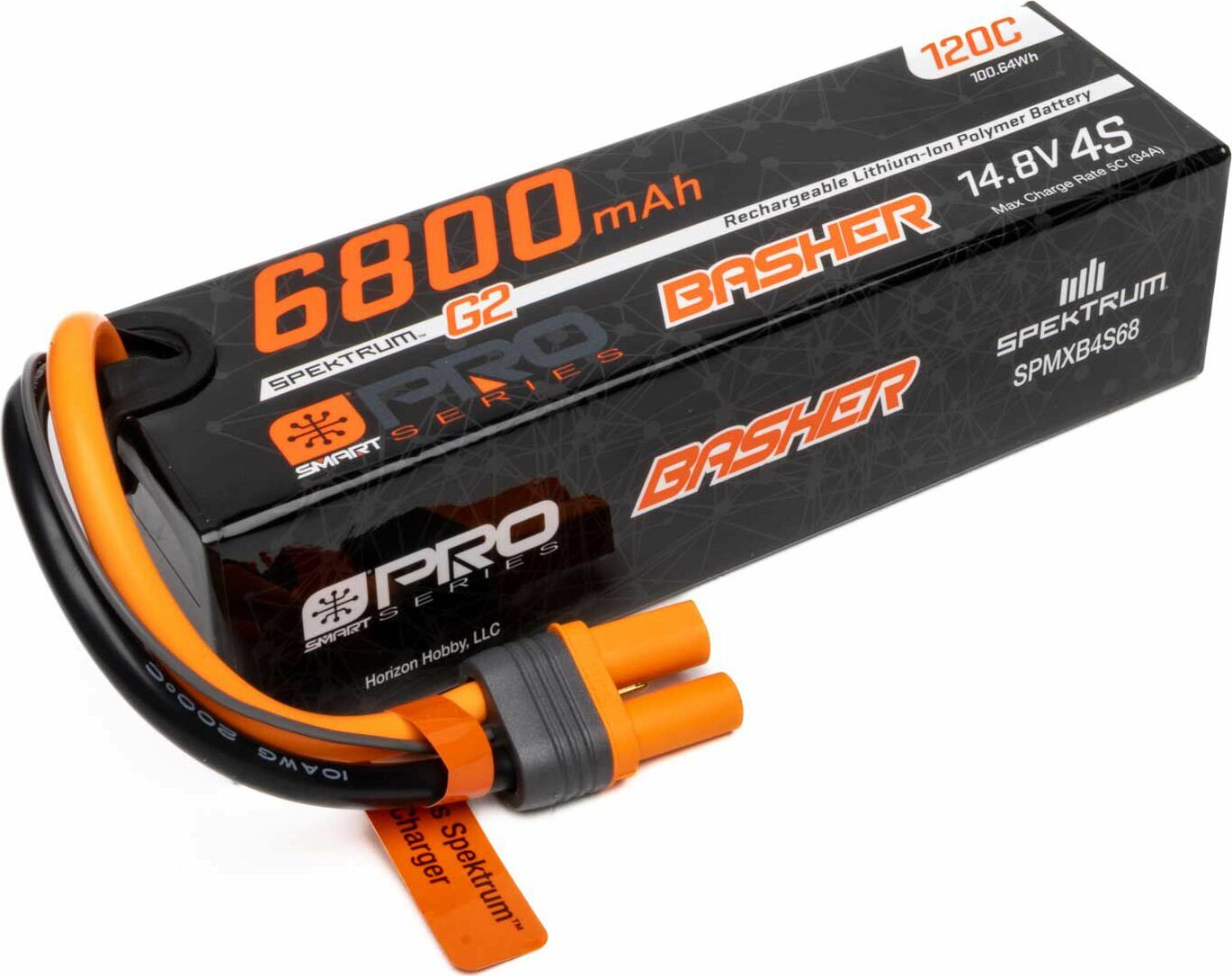 14.8V 6800mAh 4S 120C Smart G2 Pro Basher LiPo: IC5
