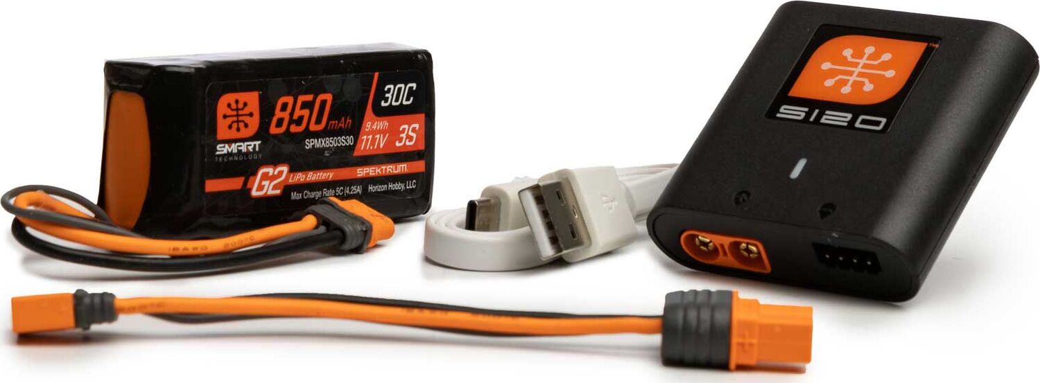 Smart Powerstage Air Bundle: 850mAh 3S G2 LiPo Battery / S120 Charger