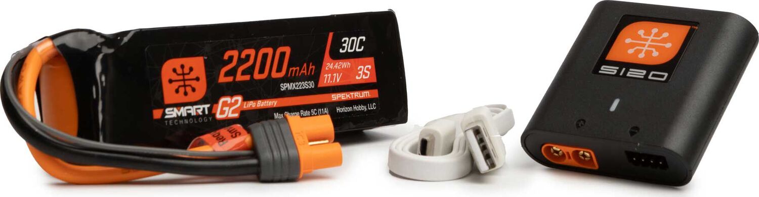 Smart Powerstage Air Bundle: 2200mAh 3S G2 LiPo Battery / S120 Charger
