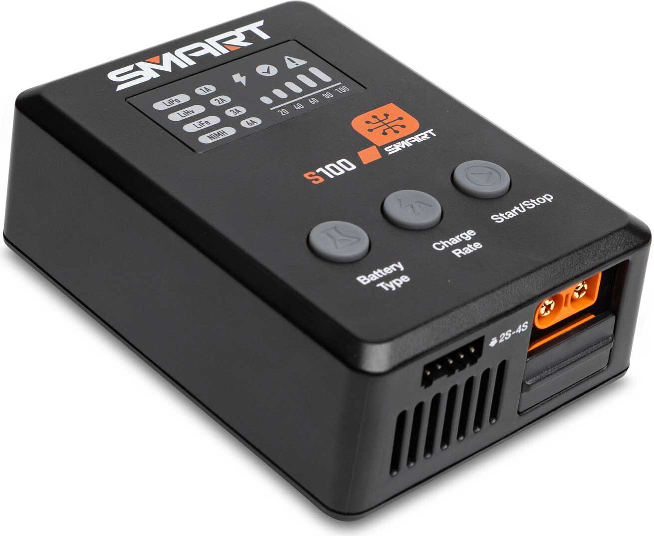 Smart Powerstage Surface Bundle: 810mAh 2S 50C LiPo Battery (IC2) / S100 Charger / 65W Power Supply / Adapter